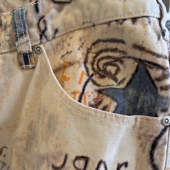 Air Jordan Carpenter Pants Legend Men's Graphic Print Pants Sz 36 - Picture 5 of 16